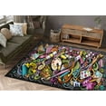 thumbnail image 1 of Painter Rug, Colorful Rug, Brushes Rug, Artistic Rug, Hobby Room Rug, 3D Printed Rug, Luxury Rug, Modern Rugs, Non Slip Rug, Hallway Rug, 2.6'x4' - 80x120 cm, 1 of 8