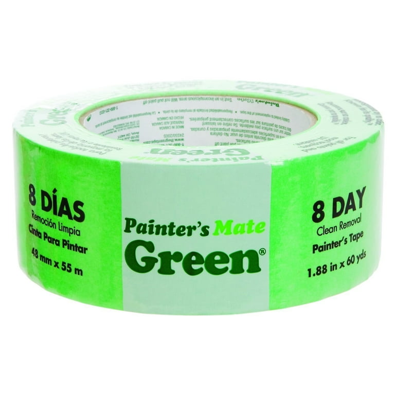Frogtape 1.88 in. x 60 yd. Green Multi-surface Painter's Tape, 2 Pack 