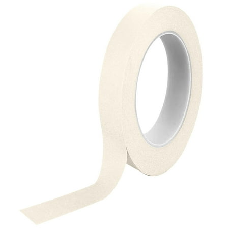 Painter Tape, 1 Roll Masking Tape 0.39 Inch x 164 Ft, Paper Craft Supplies, Removable Wide Clear Tape for Wall, Classroom, Artist, DIY Painting Tools & Home Improvement, White