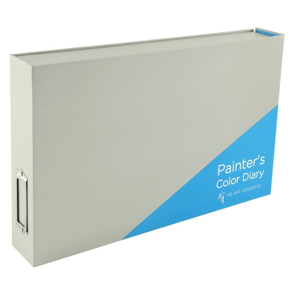 Painter's Color Diary Empty Binder Box 9" x 12"