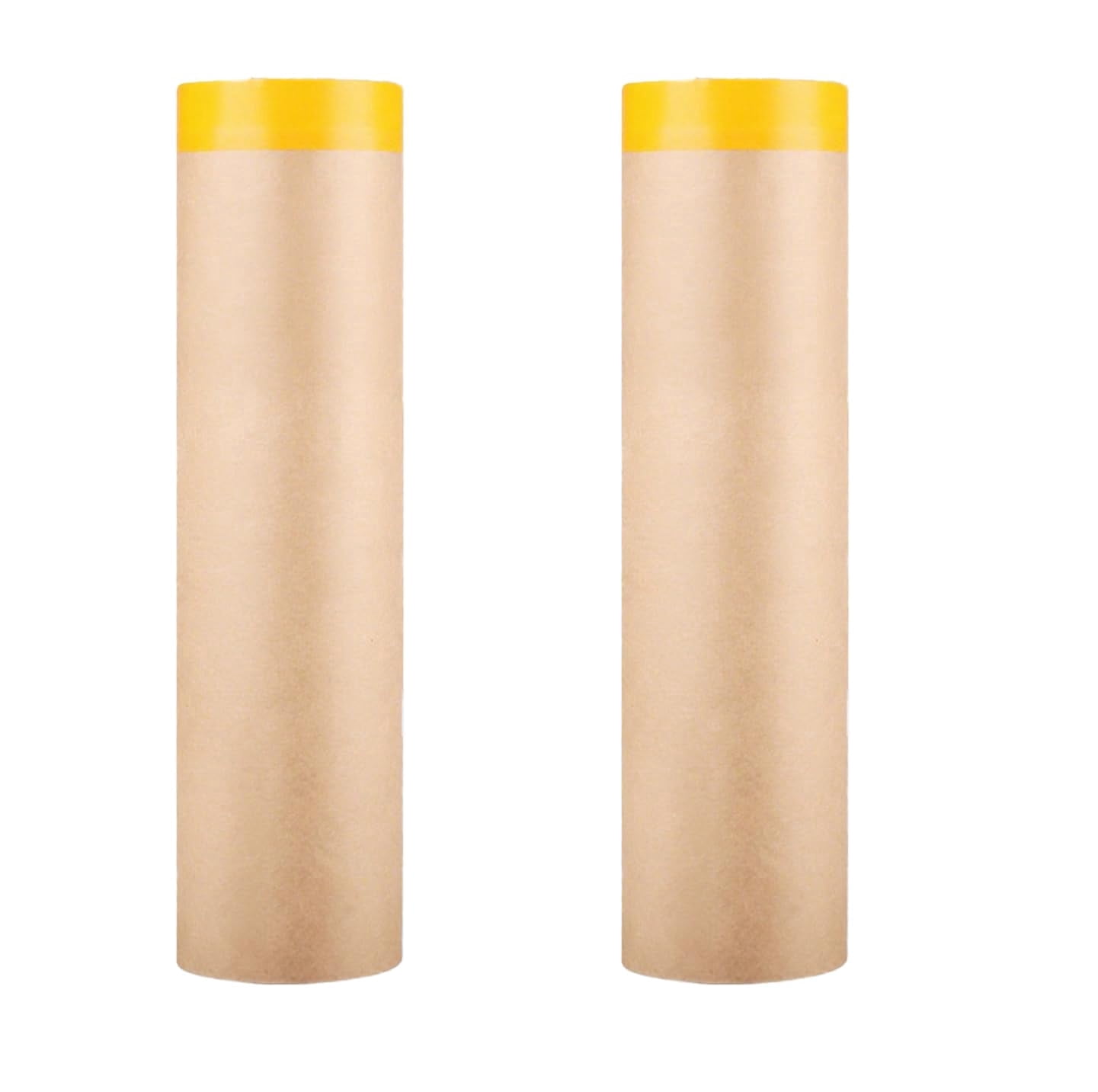 Paper Paciner Painter's Pre-Taped Masking Paper and Masking Tape in one Kraft Paper ...