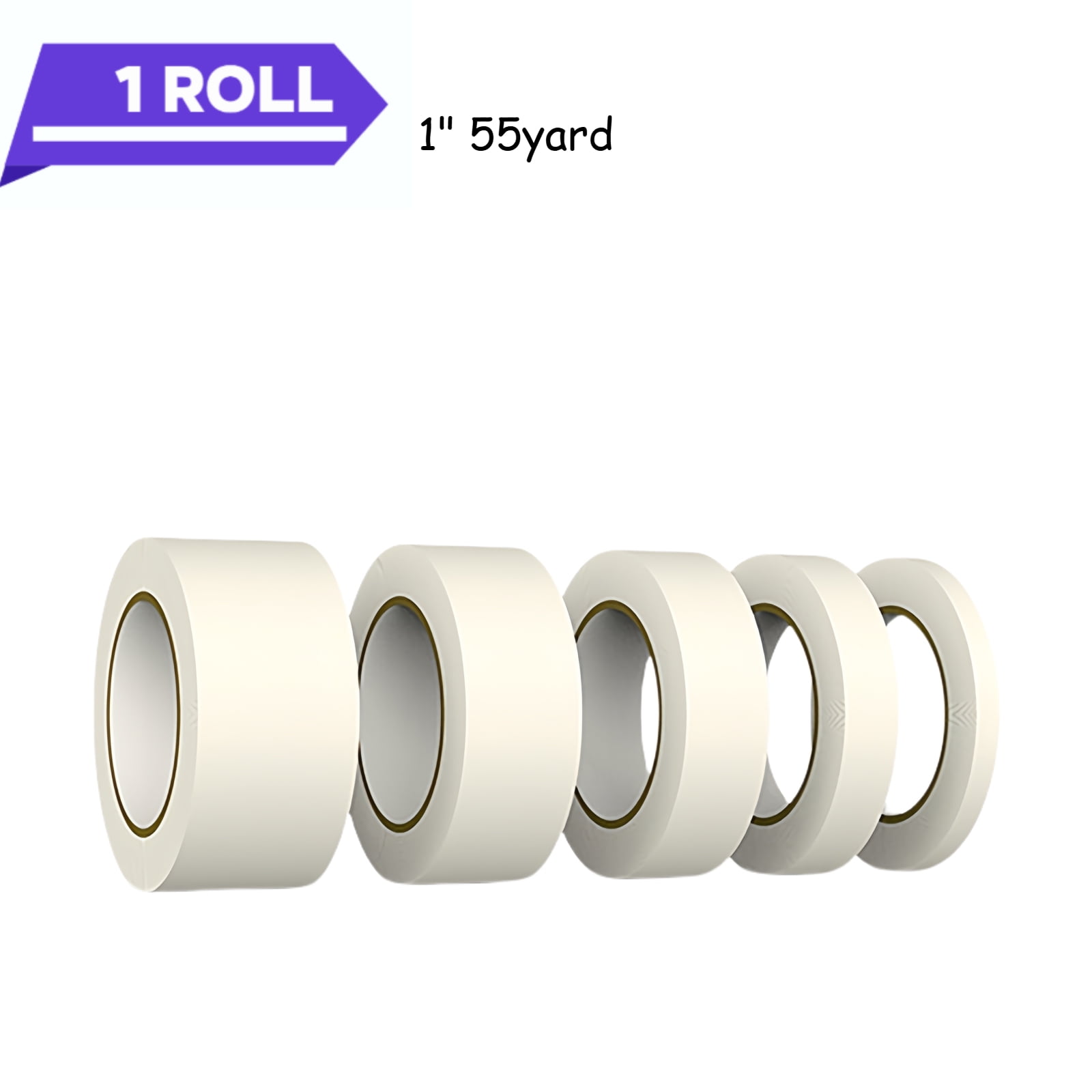 Painter's Tape, Masking Tape for Multi-Purpose, Painting Projects, DIY Crafts, Easy Removal, Anti-UV