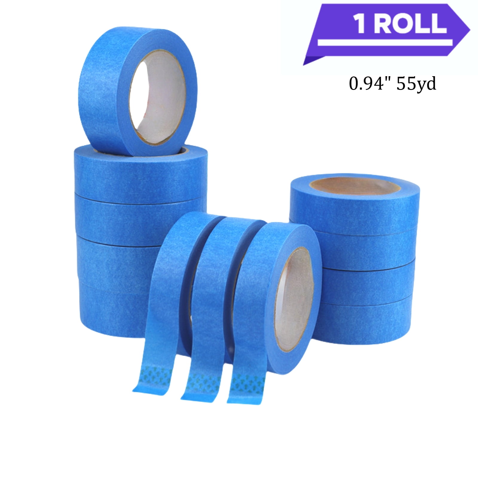 Painter's Tape, Masking Tape for Multi-Purpose, Painting Projects, DIY Crafts, Easy Removal, Anti-UV