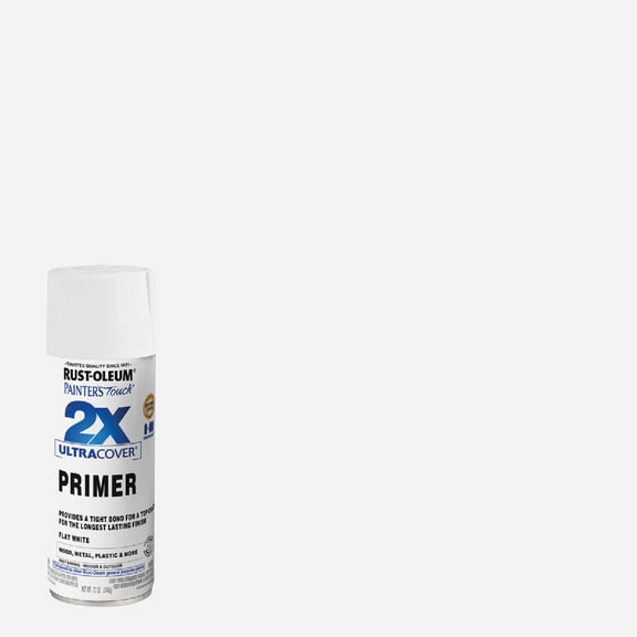 Rust-Oleum Painter's Touch 2X Aerosol Primer  Interior & Exterior Use, Professional Finish