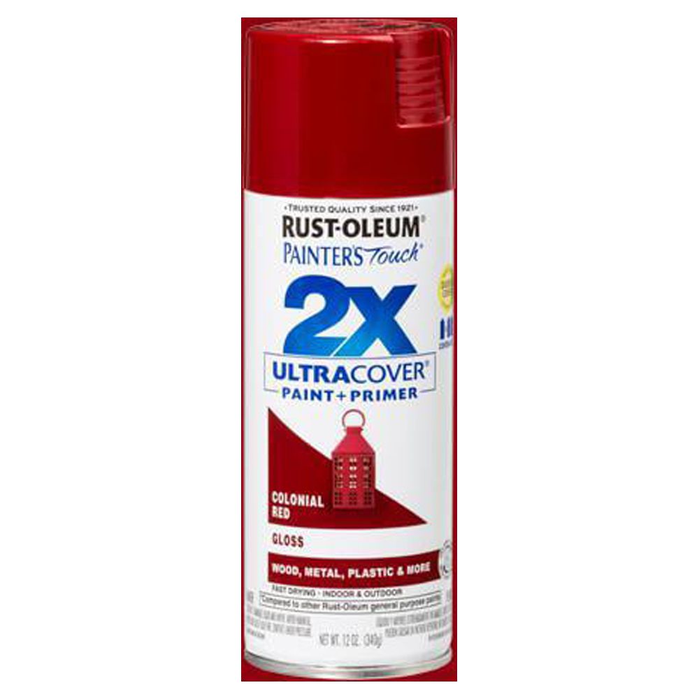 Painter's Touch Colonial Red Spray Paint 334030