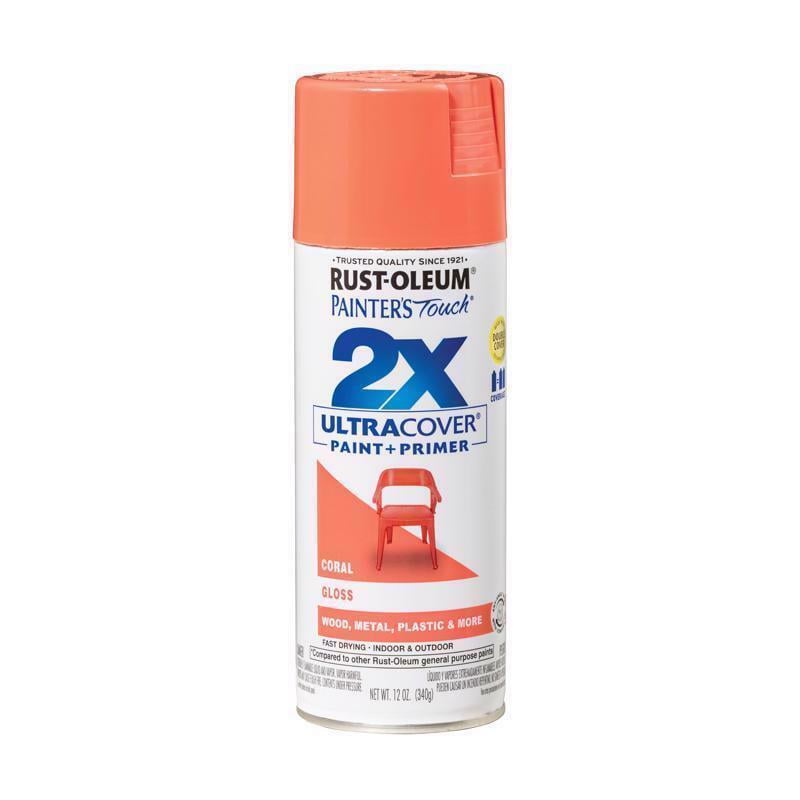 Painter's Touch Gls Coral Spray Paint 334052