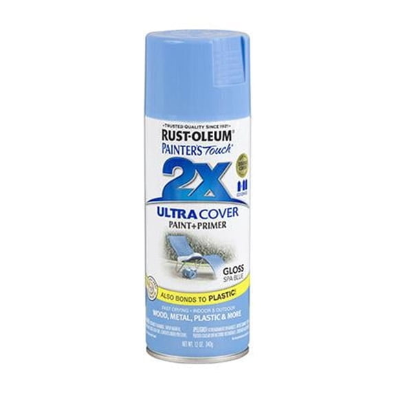Painter's Touch Gls Spa Blue Spray Paint 334045