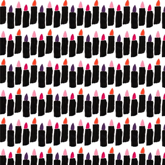 Painterly Lipstick Premium Roll Gift Wrap Wrapping Paper