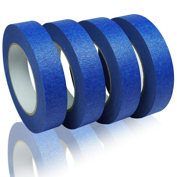 Painters Tape 2 Inch Wide, 4-Packs Blue Painters Tape for General Purpose Use, 2 Inches X 55 Yards X 4 Rolls, 330 Yards in Total