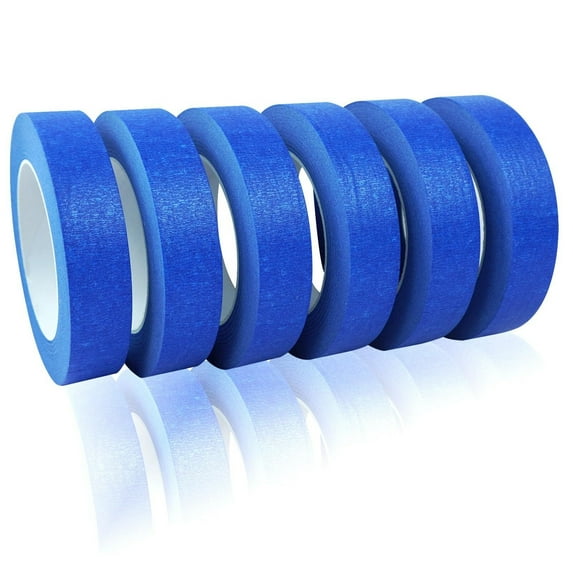 Painters Tape 2 Inch Wide, 4-Packs Blue Painters Tape for General Purpose Use, 2 Inches X 55 Yards X 4 Rolls, 330 Yards in Total