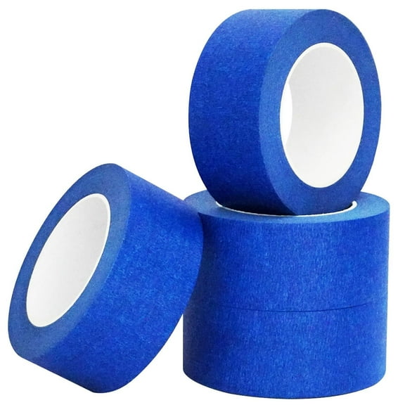 Painters Tape 2 Inch Wide, 4-Packs Blue Painters Tape for General Purpose Use, 2 Inches X 55 Yards X 4 Rolls, 330 Yards in Total