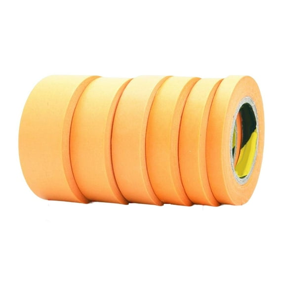 Painters Tape Masking Covers Tape Model Making Tape Multi Size Pinstripe Thin Masking Tape for DIY Crafts DIY Car Auto Paint Drawing 6 Rolls
