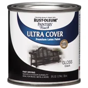Painters Touch 1979-730 1/2 Pint Gloss Black Multi-Purpose Paint