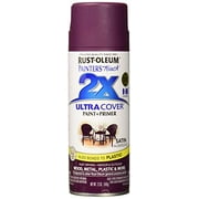 Painters Touch 257419 Painters Touch 2X Spray Paint, Satin Aubergine, 12-oz. - Quantity 1