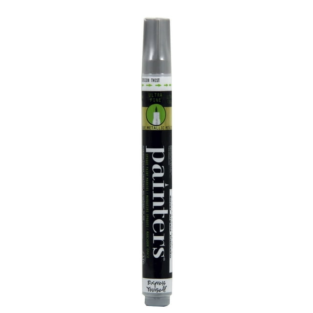 Elmer's Painters Opaque Paint Marker, Ultra Fine Point, Metallic Silver ...