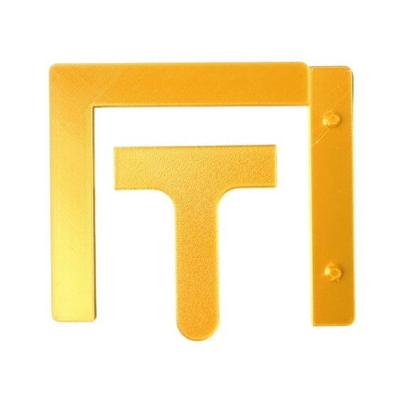 Painting Alignment Leveling Ruler Right Angle Ruler And Push Pin For Placement