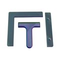 thumbnail image 1 of Painting Alignment Leveling Ruler Right Angle Ruler And Push Pin For Placement, 1 of 8