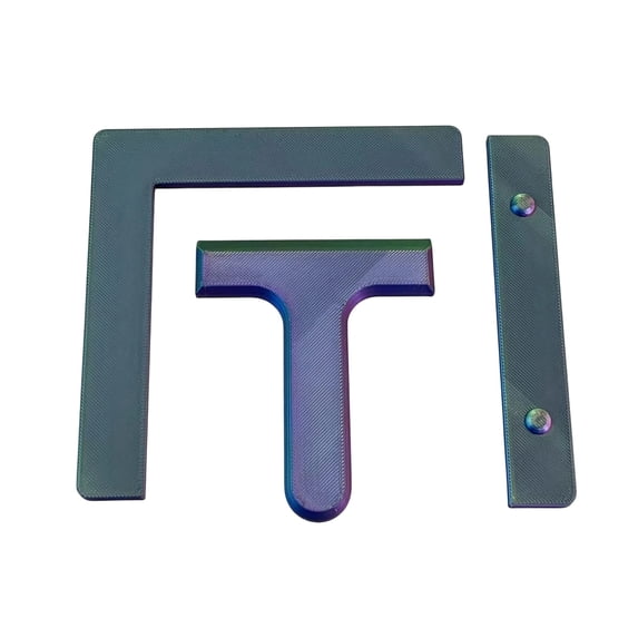 Painting Alignment Leveling Ruler Right Angle Ruler And Push Pin For Placement