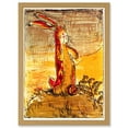 thumbnail image 1 of Painting Book Cover Williams Velveteen Rabbit Nicholson Artwork Framed Wall Art Print A4, 1 of 4
