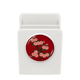 thumbnail image 1 of Painting Culture Flower Art Deco Fashion Desk Pencil Holder Cup Pen Organizer, 1 of 4