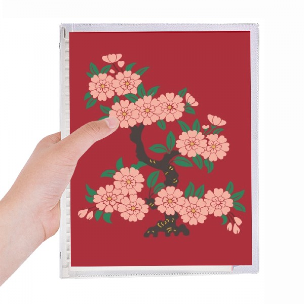 Painting Culture Flower Notebook Loose Diary Refillable Journal Stationery