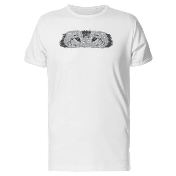 Painting Frontview Wolf Tee Men's -Image by Shutterstock