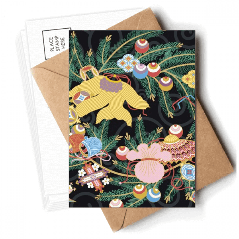Painting Japanese Culture  Flower Postcards Envelopes Blank Note Cards Mailing