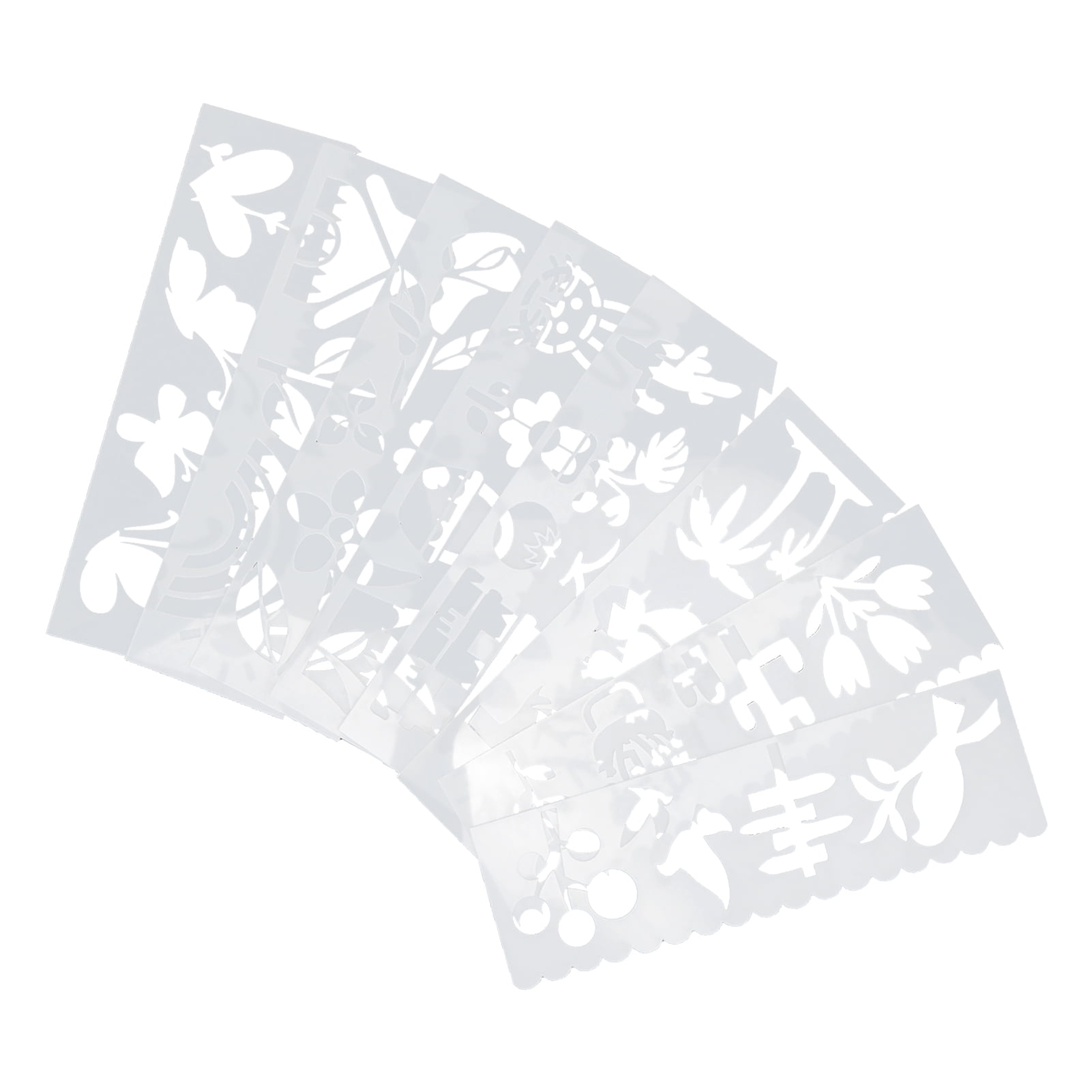 Painting Letter Stencils, Creativity Develop Drawing Stencils Set For Kids Safe Easy Clean For