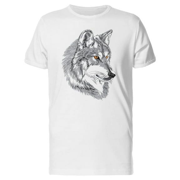 Painting Of A Wolf  T-Shirt Men -Image by Shutterstock, Male XX-Large