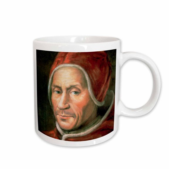3drose, Painting of Adrian Vi, Dutchman Pope, Historical Art - Hi12 Pri0202 - Prisma, 11oz Mug