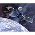 thumbnail image 1 of Painting Of Apollo-Soyuz Test Project History (36 x 24), 1 of 1