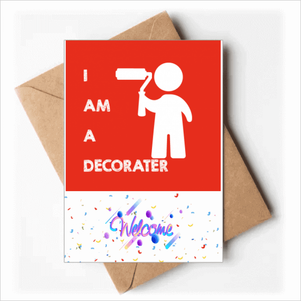 Painting Painting Surface Back Greeting Cards Envelopes Blank