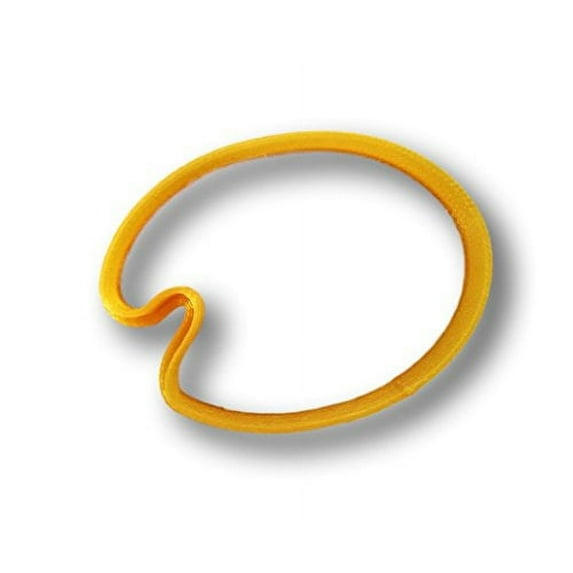 Painting Palette Cookie Cutter (2.5 Inch)- Fast Shipping - Sharp Edges - Exceptional Quality