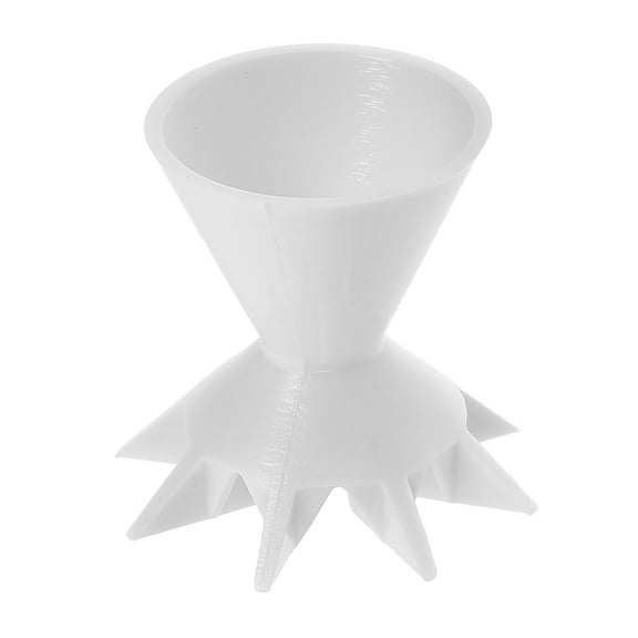 Painting Pouring Cup White Plastic Paint Pouring Split Cups Reusable Paint Mixing Cups Painting Funnel Diy Painting Supplies