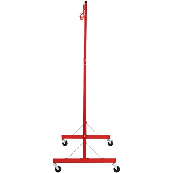 Painting Rack 8 Hooks, Durable Auto Body Paint Hanger Stand for Spray Painting & Detailing - Easy to Adjust