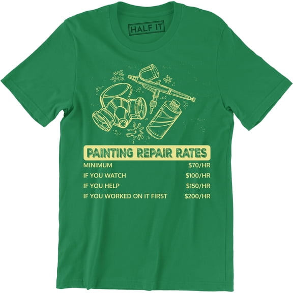 Painting Repair Rates - Airbush Tool Men's T-Shirt