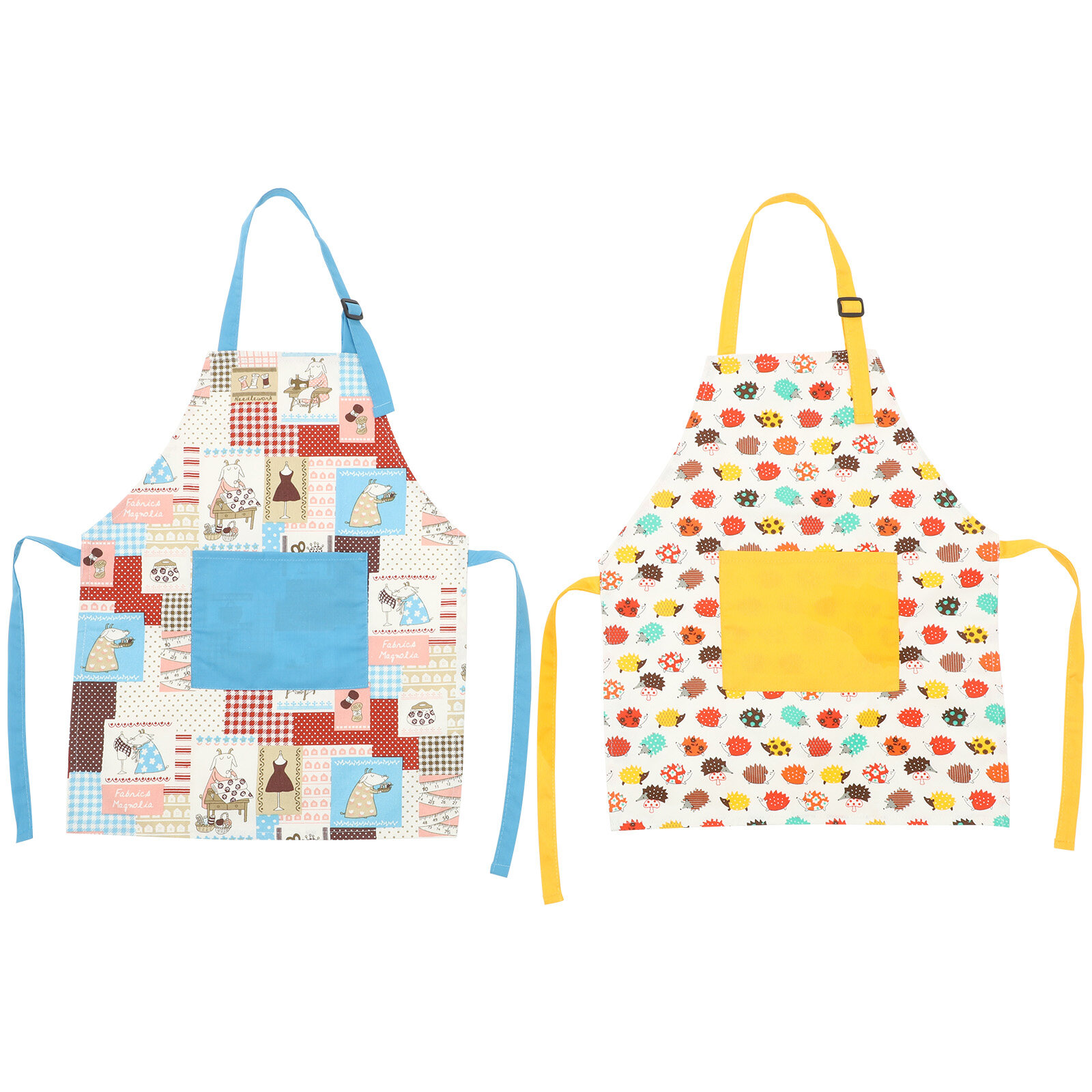 Painting Smock 2Pcs Adorable Aprons Cotton Aprons Art Craft Drawing