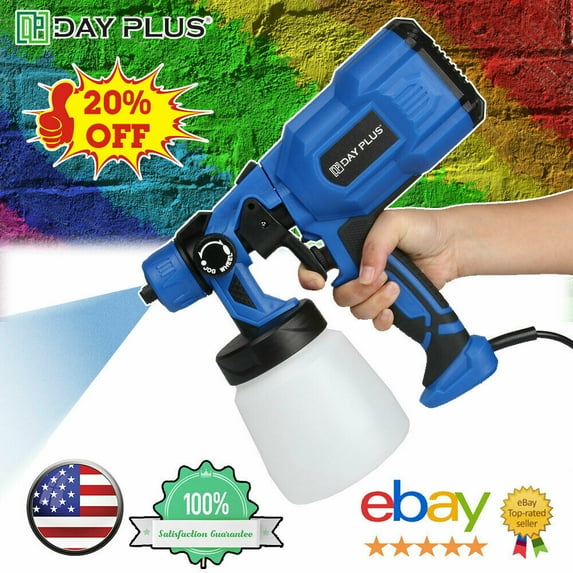 Painting Spray Gun Airless 550W HVLP High Power Home Electric Paint Sprayer New for Painting Fences Decking Walls Ceiling Car