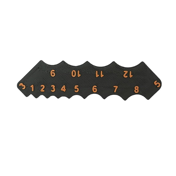 Painting Supplies Precision Round Corner Measuring Ruler for Accurate Angle Measurement Tool for Artists Students and Home Use