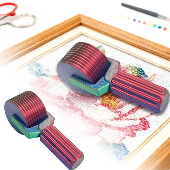 Painting Supplies Roller for DIY Rhinestone Craft - Easy Grip Hand Roller with Detachable Design for Indoor Outdoor Projects