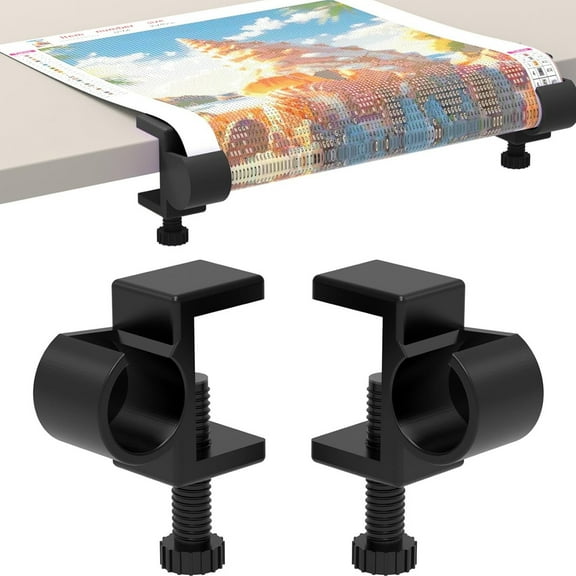 Painting Table Clamps Canvas Holder With Screws 3D Printed Craft Desk Organizer Art And Craft Accessory