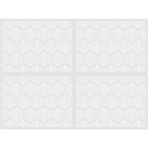 Painting Templates Stencils,4pcs DIY Reuseable Stencils Lines Stencil for Painting on Walls Wood Floor Furniture Crafts (11x15Inch)