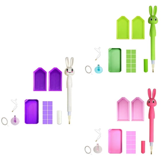 Painting Tools Cute Cartoon Diamond Point Pen Multifunctional Replaceable Pen