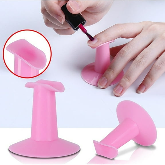 Painting Tools Finger Stand Support Holder Manicure Tools Disposable Cuticle Pusher Toenail Painting Stand 3 Nail File Foam Nail File Thick Acrylic Nails Drill for Nail One Nail File Color Nail