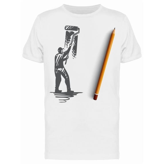 Painting Walls Tee Men's -Image by Shutterstock
