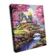 thumbnail image 1 of Painting by Numbers kit A house in flowers KHO6343, 1 of 6