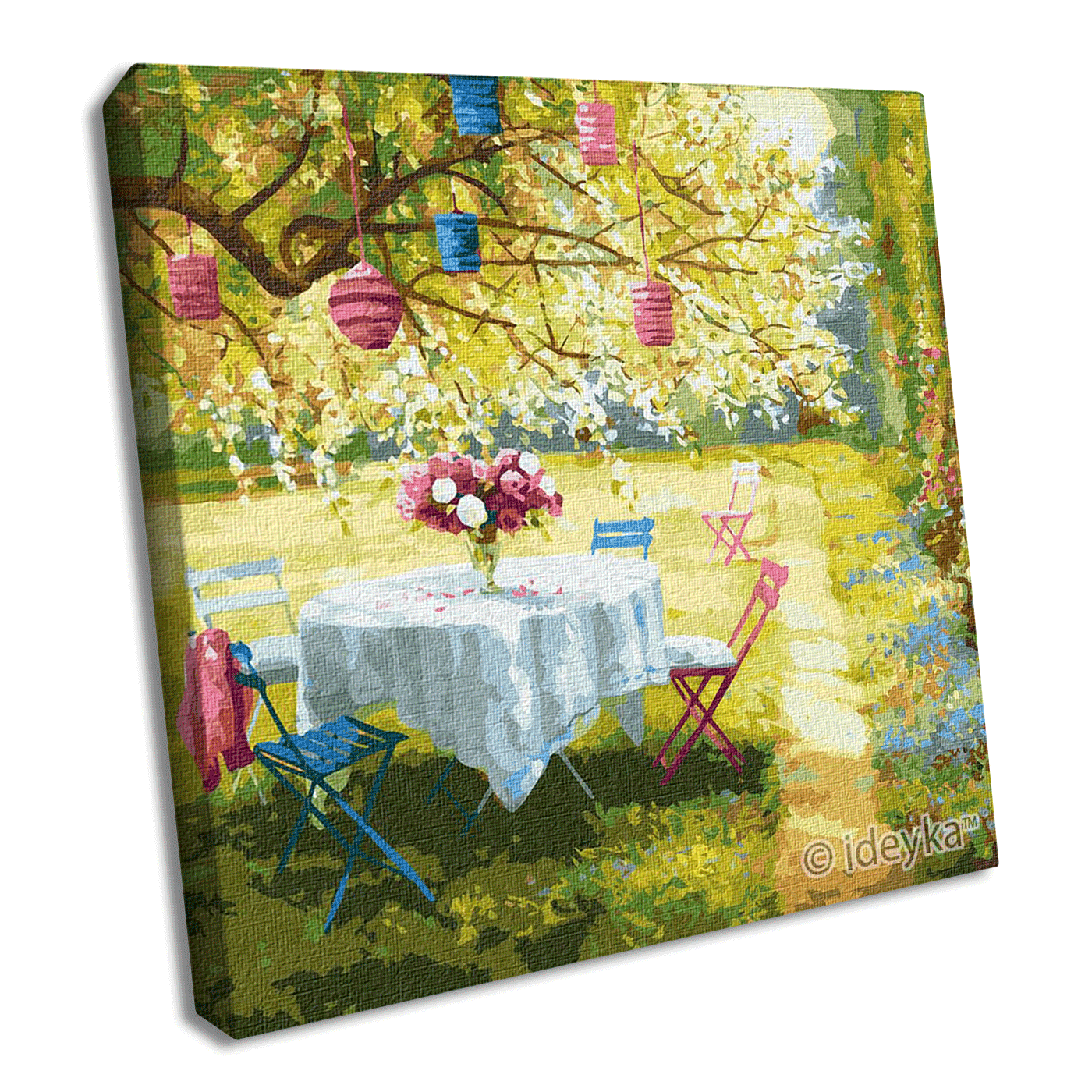Painting by Numbers kit Spring lanterns KHO2299