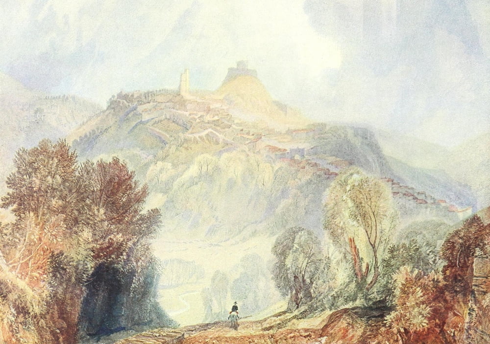 Painting in Water-colours 1918 Launceston Canvas Art - JMW Turner (18 x 24)
