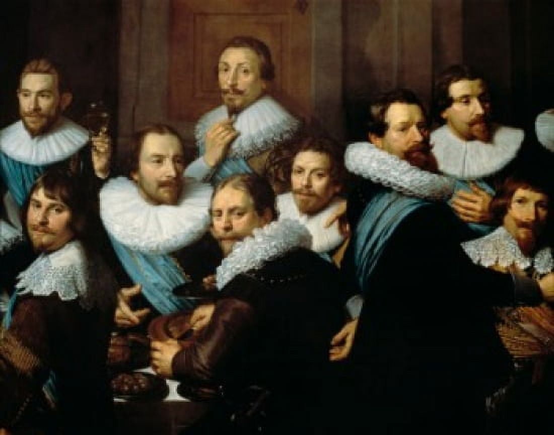 Paintings Of The Civic Guard World HistoryMisc Canvas Art - (18 x 24)