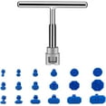 thumbnail image 1 of Paintless Dent Repair Kit - Car Dent Puller Kit,18 Tabs Damage Removal Dent Puller Kit Dent Puller Remover with T bar for Car Dent Repair and Metal Surface, 1 of 6